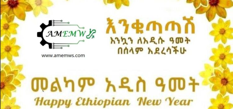 AMEMW wishes to all stakeholders and clients a Happy Ethiopian New Year, 2015!